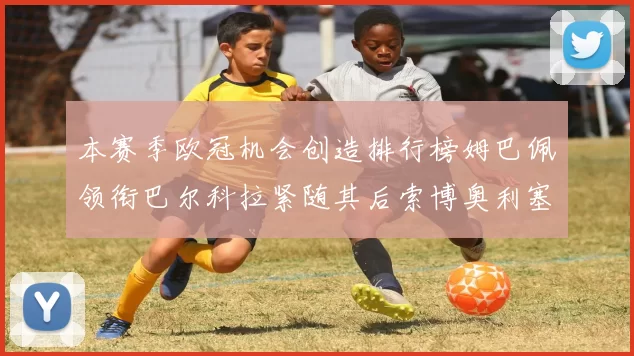 本赛季欧冠机会创造排行榜姆巴佩领衔巴尔科拉紧随其后索博奥利塞表现出色